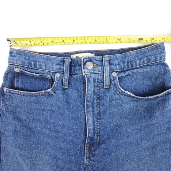 NEW Madewell Balloon Jeans in Corson Wash 90s Baggy Barrel Leg Ankle Cropped 27 - Picture 3 of 9